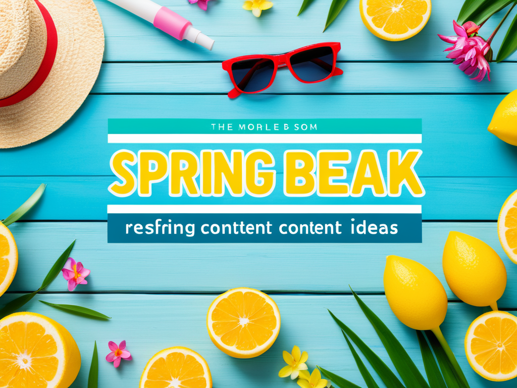 Featured image for blog post: 53 Refreshing Spring Break Content Ideas for a Vibrant Su...