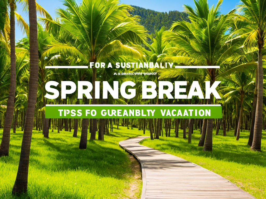 Featured image for blog post: Spring Break Sustainability: Tips for a Greener Vacation